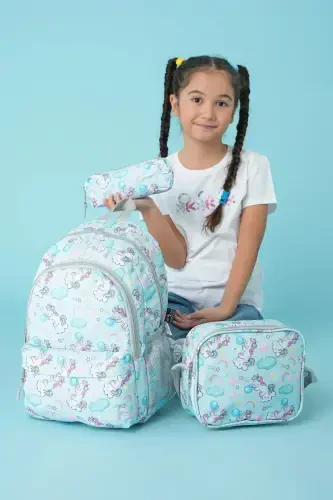 3-Piece Elementary School Backpack Set - 1