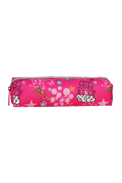 3-Piece Elementary School Frozen Patterned, Girl's Lunchbox and Pencil Case School Bag - 5