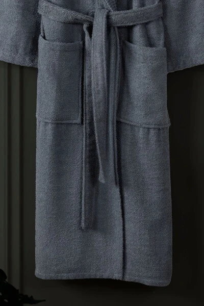 3-Piece Hooded Bathrobe Set 100% Cotton | Quality Bathrobe Set | Softness and Absorbency - 4