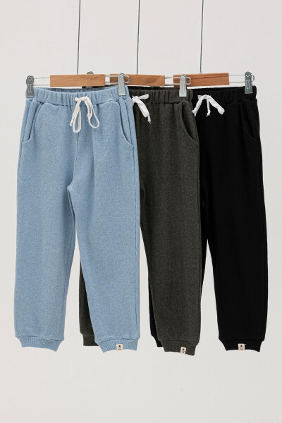 3-Piece Jogger Blue Green Black Set - 3