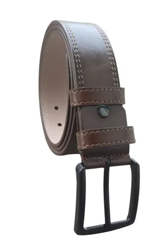 3 Piece Men's Belt Suitable for Jeans and Canvas - 7