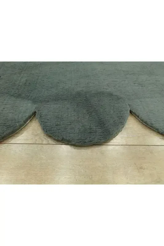3-Piece Non-Slip Bathroom Rug Set 50x50 (round daisy) --50x60(LASER) --60x100 (LASER) - 4