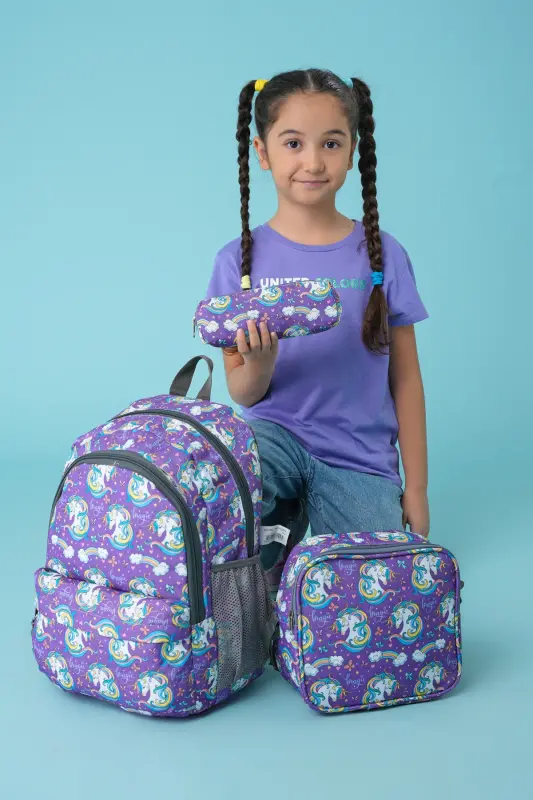 3-Piece Primary School Bag Set - 341 - CAMBRIDGE POLO CLUB