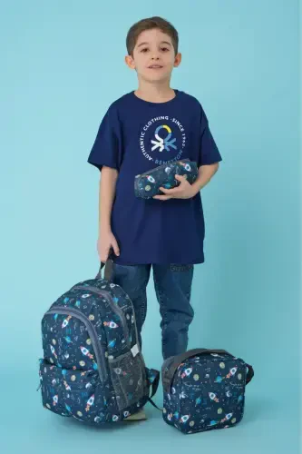 3-Piece School Backpack Set Planet / Plcan2079.301 - 1