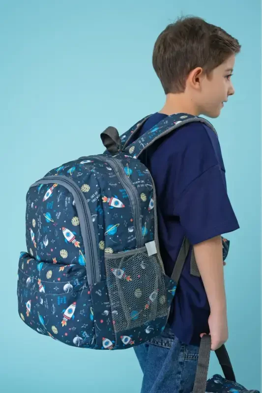 3-Piece School Backpack Set Planet / Plcan2079.301 - 2