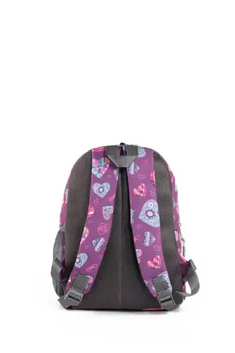 3-Piece School Bag Set Purple Heart /plcan2079.354-Purple Heart - 4