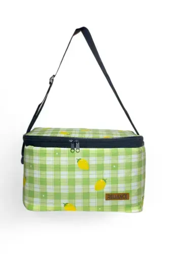 3-piece set 35+20+10 lt Food Carrier Thermos Thermal Nutrition Cooler Picnic Bag-Green - 6