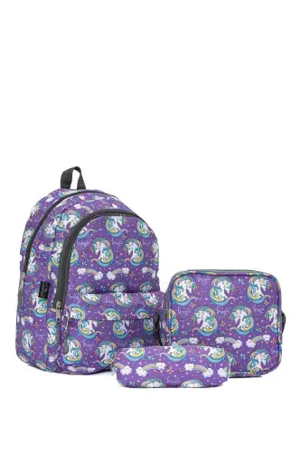 3-Piece Set Elementary School Bag-341 - 3