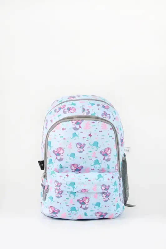 3-Piece Set Elementary School Bag - Mermaid - 2