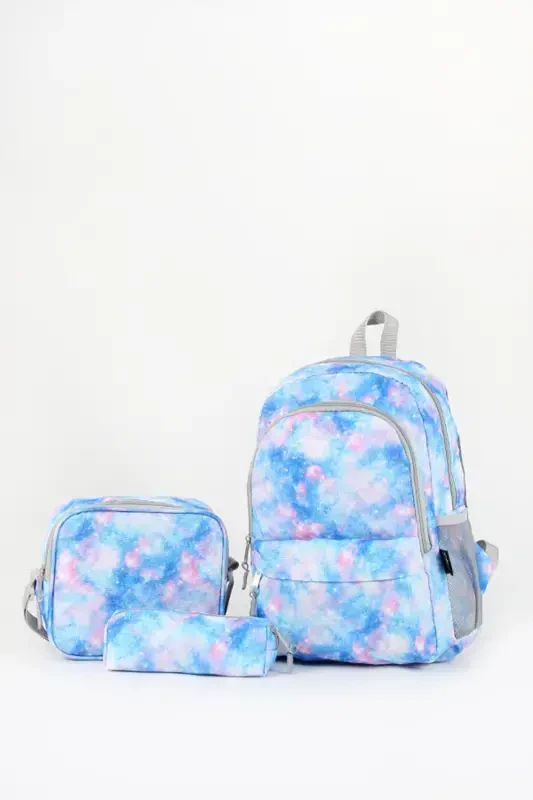 3-Piece Set Elementary School Bag-Patterned5 - 1