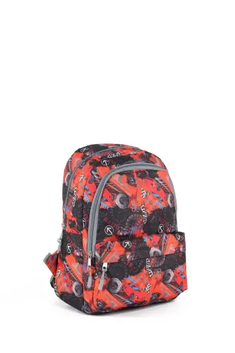 3-Piece Set Elementary School Bag - RED CAR - 6