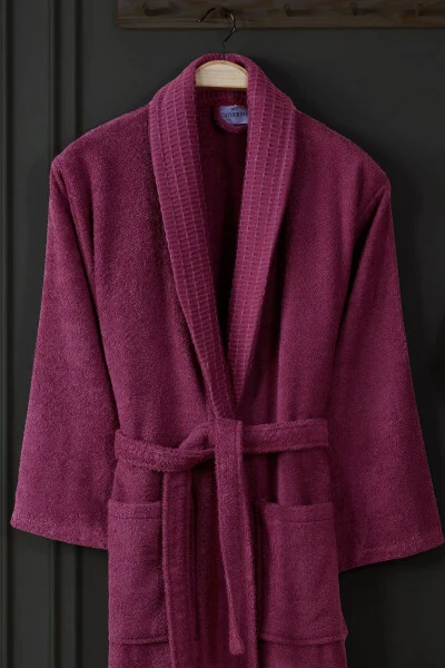 3-Piece Terry Bathrobe Set 100% Cotton | High-Quality Bathrobe Set | Softness and Absorbency - 3