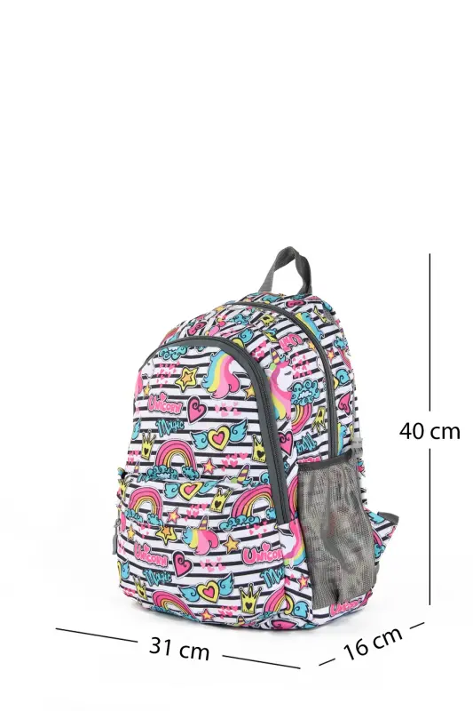 3 qismli boshlang'ich maktab sumkasi to'plami - 7
