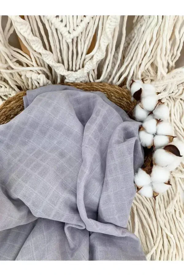 3 шт. 100% органическое хлопковое муслиновое одеяло, многоцелевое, 80x80 см, для новорожденных - 5