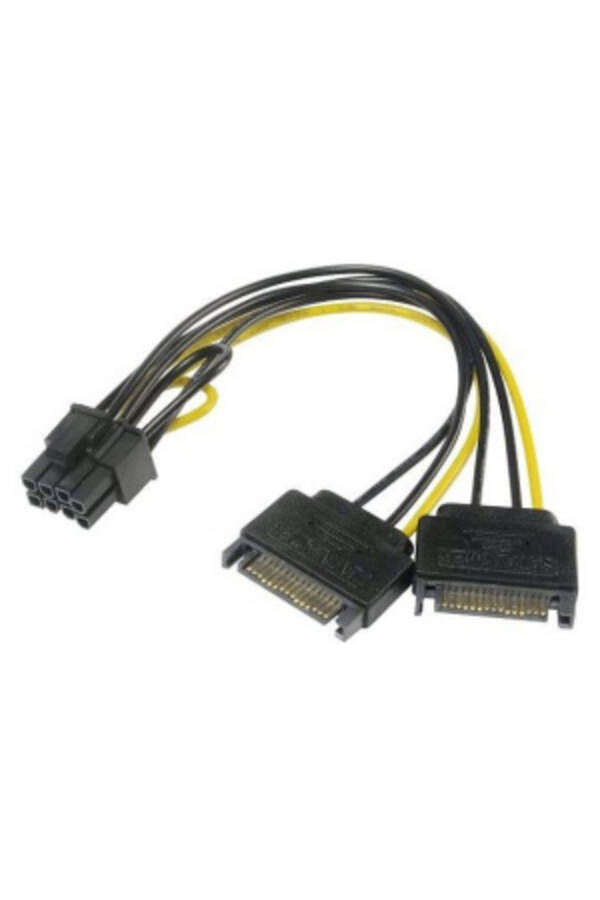 30 cm 6 pin SATA güç kablosu, 30 cm 8 pin SATA güç kablosu, 6+2 pin SATA kablosu - 3