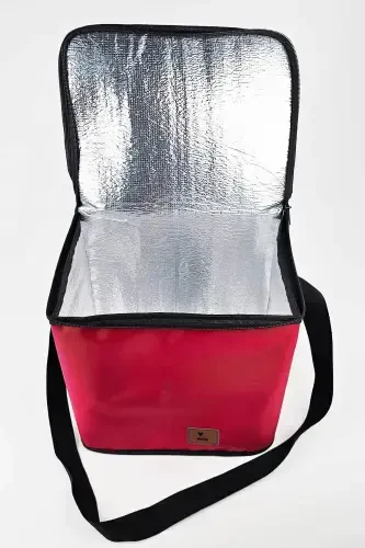 30 Lt. Red Thermal Thermos Cooler Bag - 1 Piece Ice Pack Gift-Red - WOYS (1)