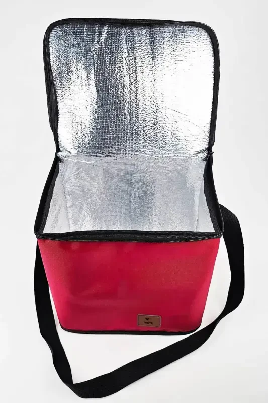 30 Lt. Red Thermal Thermos Cooler Bag - 1 Piece Ice Pack Gift-Red - 2