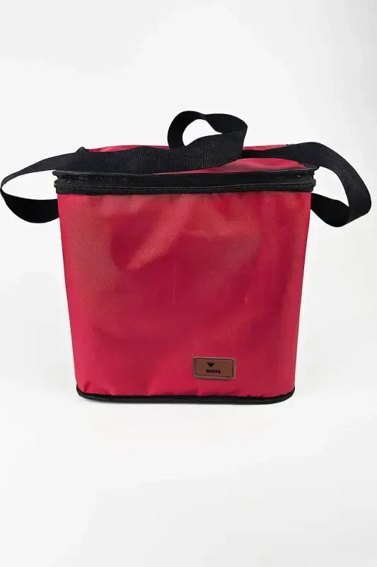 30 Lt. Red Thermal Thermos Cooler Bag - 1 Piece Ice Pack Gift-Red - 4
