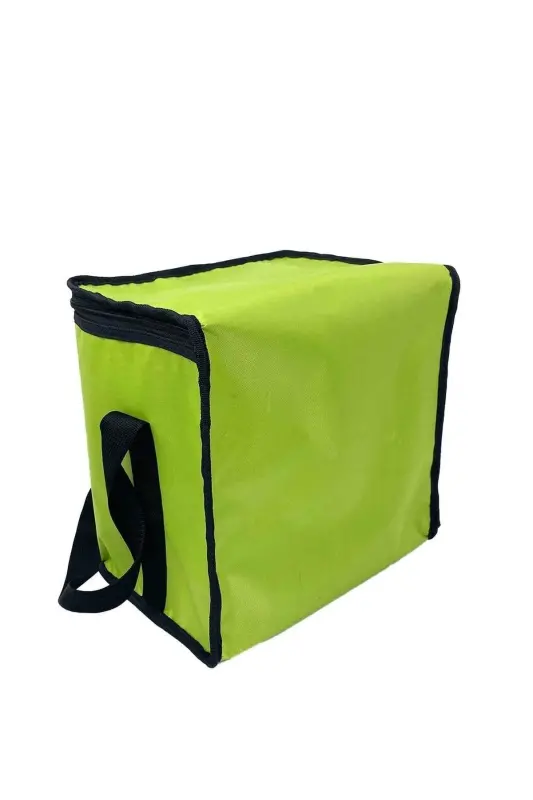 30 Lt. Termos Çanta - Yeşil Termal Isı Yalıtımlı Yemek Taşıma Çantası - 2 Adet Buz Aküsü Hediye-Yeşil - 2