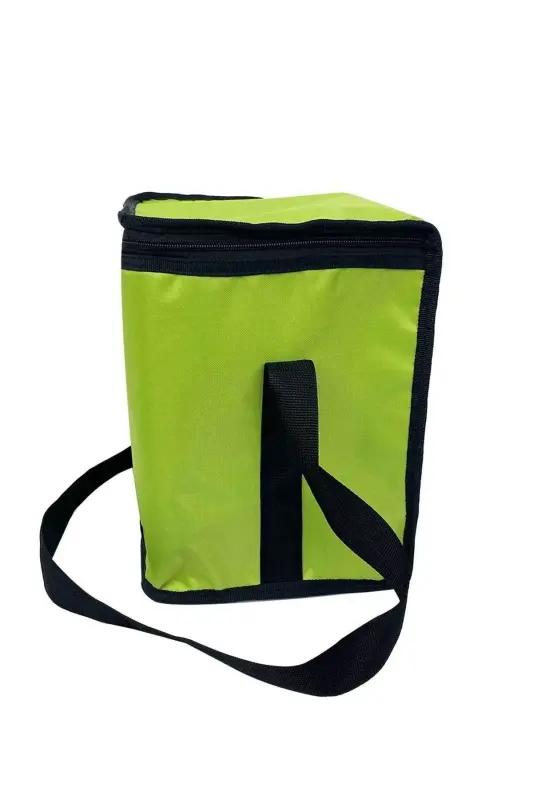 30 Lt. Termos Çanta - Yeşil Termal Isı Yalıtımlı Yemek Taşıma Çantası - 2 Adet Buz Aküsü Hediye-Yeşil - 3