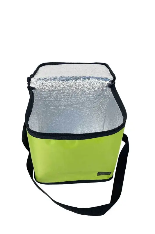 30 Lt. Termos Çanta - Yeşil Termal Isı Yalıtımlı Yemek Taşıma Çantası - 2 Adet Buz Aküsü Hediye-Yeşil - 1