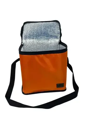 30 Lt Thermal Bag Orange Thermal Insulated Food Carrier Bag - 1 Ice Pack Gift-Orange - WOYS (1)