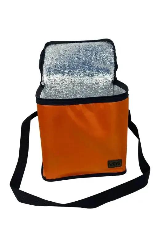 30 Lt Thermal Bag Orange Thermal Insulated Food Carrier Bag - 1 Ice Pack Gift-Orange - 2
