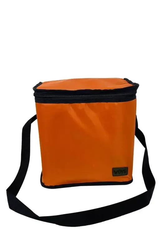 30 Lt Thermal Bag Orange Thermal Insulated Food Carrier Bag - 1 Ice Pack Gift-Orange - 3