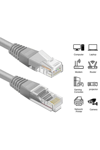 30 Meter 30mt M Internet Cable Thick Cat6 - GENEL MARKALAR