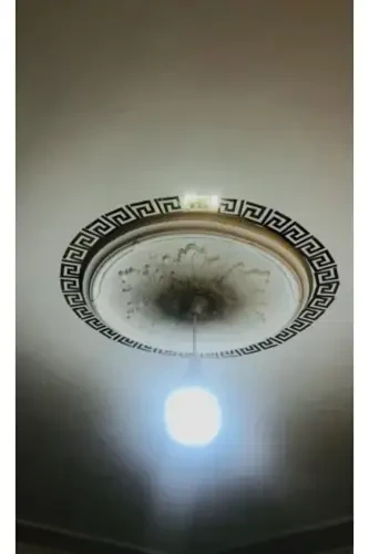 30 Pieces 9x9cm Plexi Labyrinth Border Gold- Wall Decor-Gold - 3