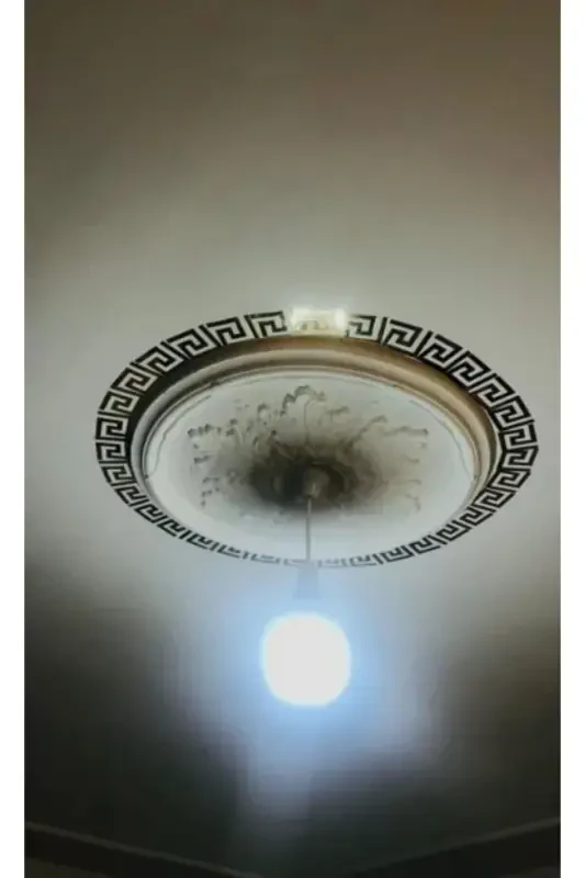 30 Штук 9x9см Плекси Лабиринт Бордюр Золото - Настенное Украшение - Золото - 3