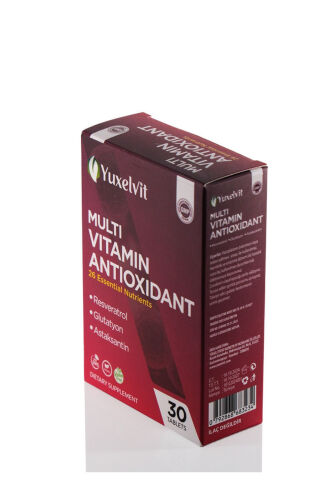 Multivitamin Antioxidant Resveratrol Glutatyon 30 Tablet - YUXELVIT (1)