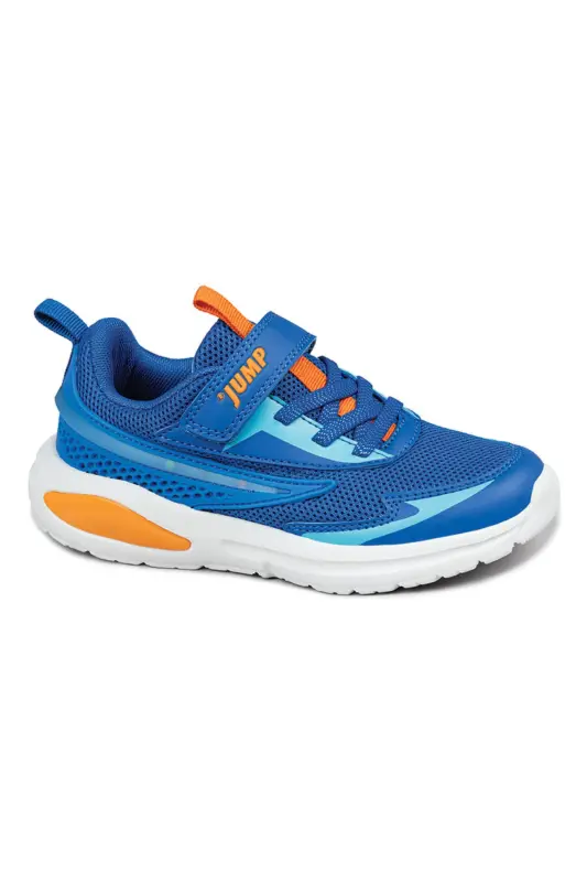 30007 Ko'k - To'q sariq Erkak Bolalar Sneaker Kundalik Sport Poyafzal - 1