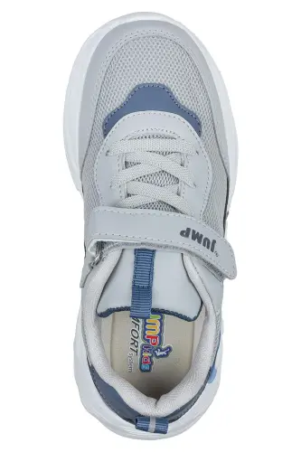 30013 Gri Üniseks Çocuk Sneaker Günlük Spor Ayakkabı - Gri - 8