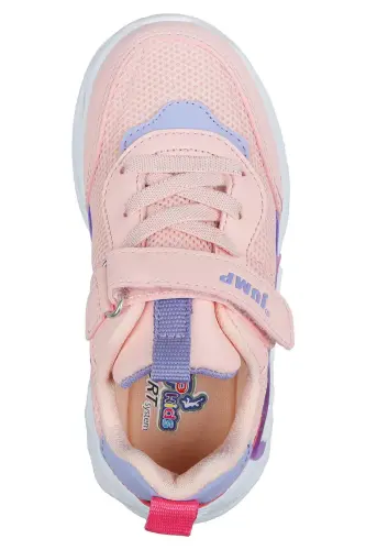 30013 Pembe - Lila Kız Çocuk Sneaker Günlük Spor Ayakkabı - Pembe - Lila - 8