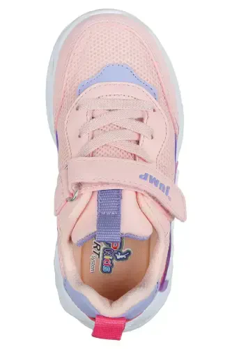 30013 Pembe - Lila Qiz Bola Sneaker Kundalik Sport Oyoq Kiyimi-Pembe - 8