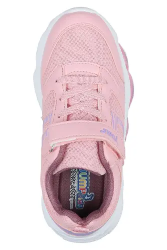 30037 Kids Comfort Insole Kids Sports Shoes-Salmon Pink - 8