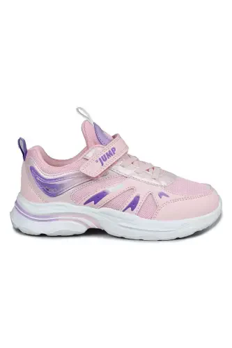 30053 Pembe - Mor Kız Çocuk Sneaker Günlük Spor Ayakkabı-Pembe - 6