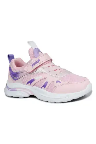 30053 Pembe - Mor Kız Çocuk Sneaker Günlük Spor Ayakkabı-Pembe - 7