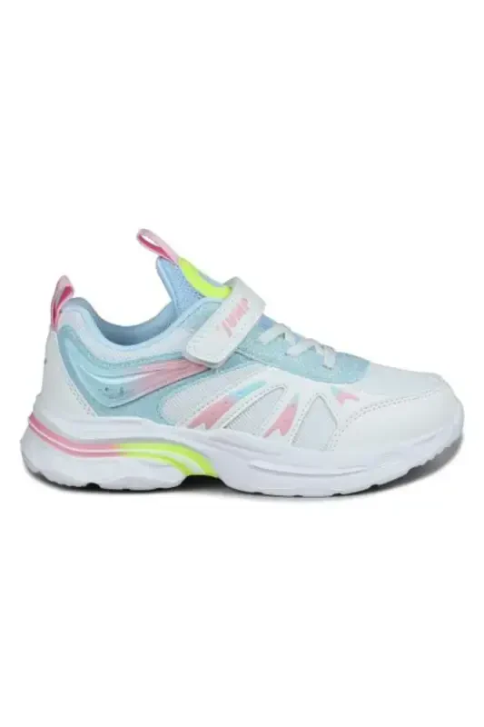 30053 White - Pink Girls' Sneaker Casual Sports Shoes - 5