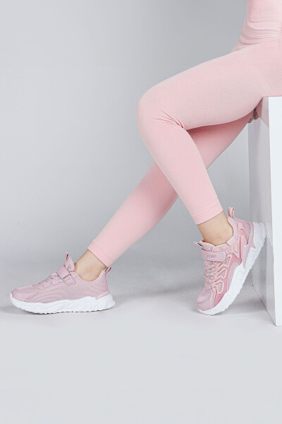 30054 Pembe Kız Çocuk Sneaker Günlük Spor Ayakkabı - 5