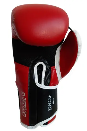 300963 DragonDo Attack 6 Boks Kıck Boks Muay Thai Eldiveni BAT2000 Bandajlı set-Kırmızı - 3