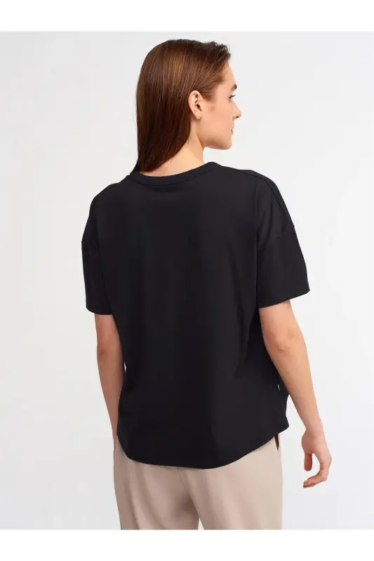 30123 Oversize T-Shirt - Black - 2