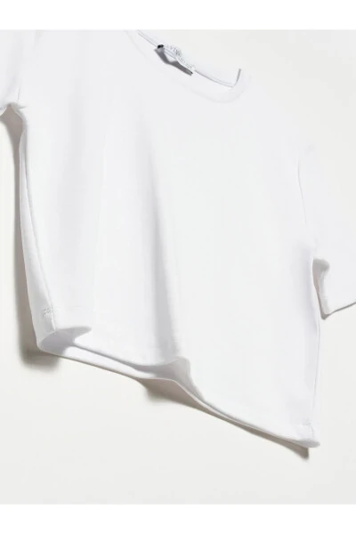 30124 Crop T-shirt - White - 15