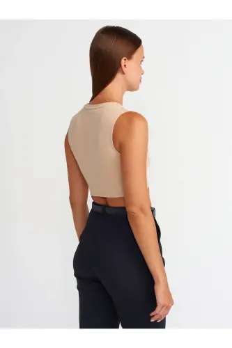 30125 Crop Top-a.beige - 4