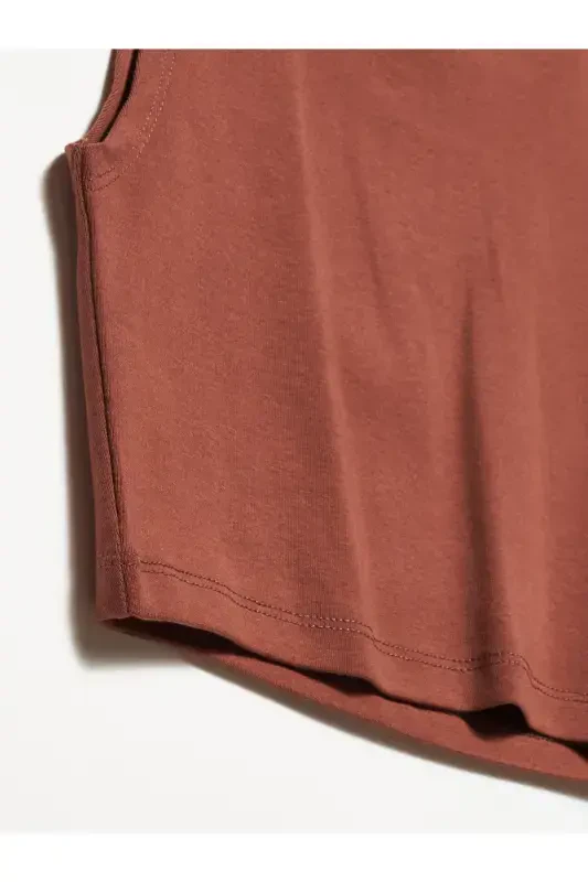 30125 Crop Top-Coffee-Coffee - 4