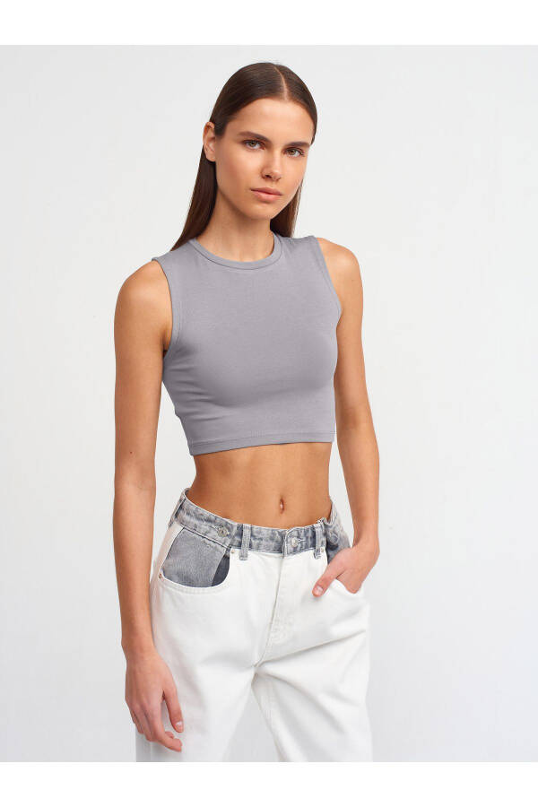 30125 Crop Top - Grey - 13
