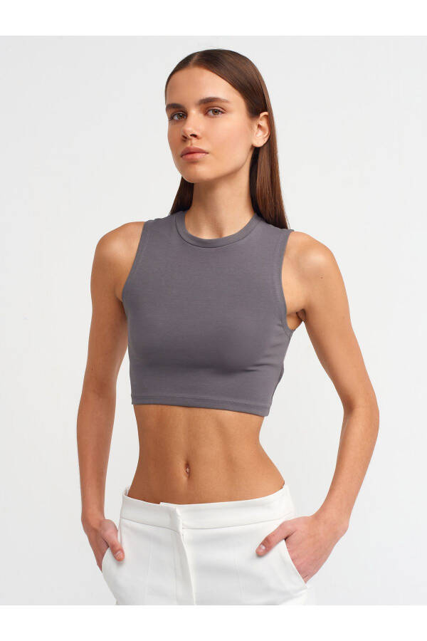 30125 Qisqa Ko'ylak - Antrasit - 1