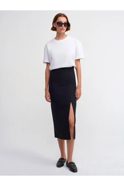 30312 Dekorativ Tikilgan Velosiped Yoqasi T-ko'ylak - Oq - 8