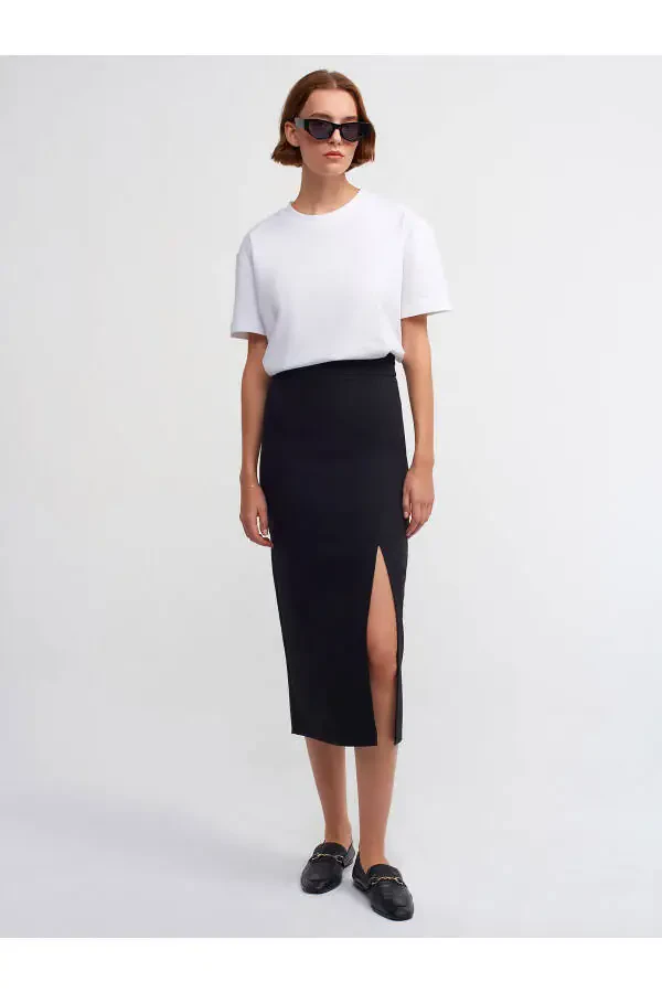 30312 Футболка с декоративной строчкой и воротником-поло - Белый - 8